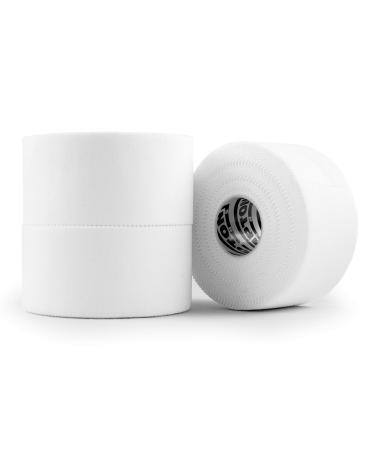 Hampton Adams | As Seen on Shark Tank | 3-Pack White Athletic Sports Tape  Very Strong Easy Tear NO Sticky Residue Best Tape for Athlete & Medical Trainers