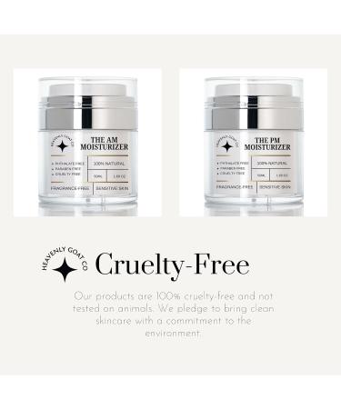 LuxeJoie Heavenly Goat PM Moisturizer - Goat Milk Night Cream 1.69 oz | Microbiome Skincare with Prebiotics & Probiotics - Buy Online on GoSupps.com