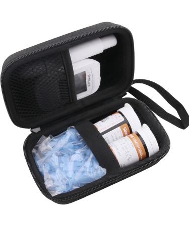 Hard EVA Carrying Case for Care Touch/KETO MOJO/CareSens Blood Glucose Monitor Kit - Diabetes Testing Kit Case - Small Size - Buy Online on GoSupps.com