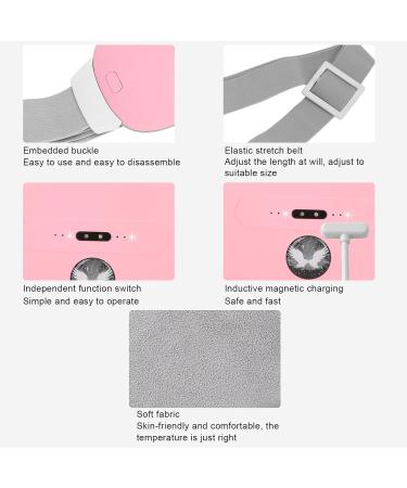 Menstruation Heating Belt for Women - Electrically Heated Waist Belt & Infrared Heating Pillow - Pink - Buy Online on GoSupps.com