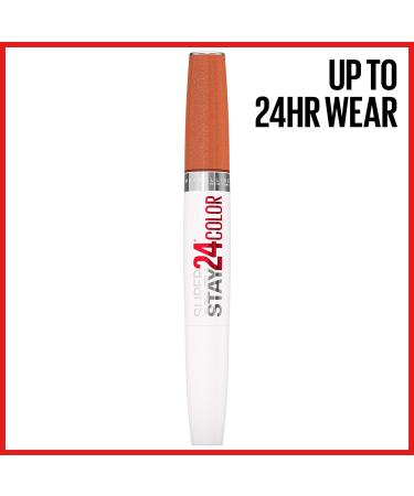 Maybelline Super Stay 24-Hour Liquid Lipstick & Lip Balm Kit in Copper Glisten - Pack of 2 - Buy Online on GoSupps.com