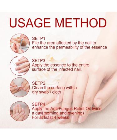 Quick Relief Oil Fungal Nail Treatment Rapid Relief Oil Nail Fungus Treatment For Toenail Nail Treatment Oil Toe Nail Fungal Treatment Onychomycosis Nail Treatment Toenail Repair for Damaged Nails - Buy Online on GoSupps.com