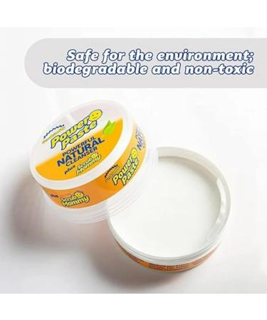Scrub Daddy Power Paste & Scrub Mommy Bundle | Cleaning Paste with Microfiber Towels | Compare to Pink Stuff & Tangerine Clean - Buy Online on GoSupps.com