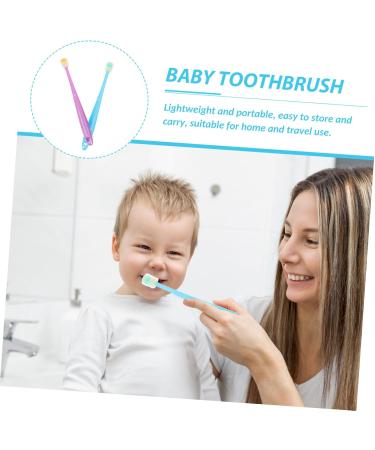 Beavorty 4-Piece Baby Toothbrush Set | Children's Oral Care & Dental Tools for Tooth Training - Buy Online on GoSupps.com