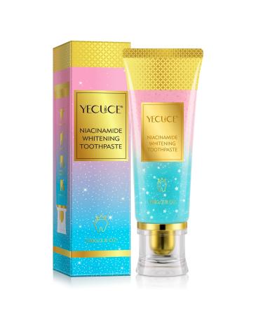 CCKULOOB Niacinamide Toothpaste 100 g whitening toothpaste lighter against coffeetea stains gentle on sensitive gums fluoridefree with papaya enzyme and organic coconut oil developed by dentists Niacinamide 100 g 1er Pack