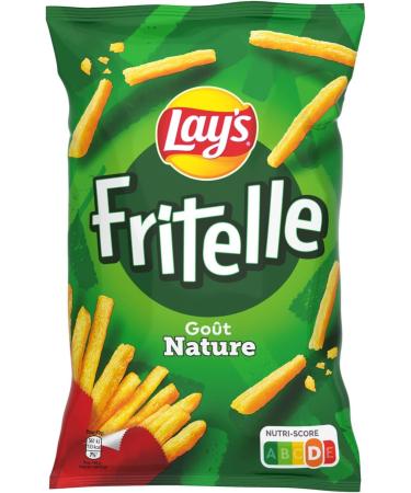 Lay's Fritelle Avec Sa Forme Originale De Frite Fritelle Go t Nature 80 g (Lot de 4) - Buy Online on GoSupps.com