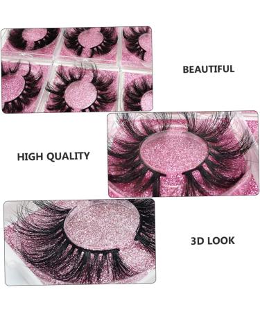 minkissy 1pair Fake Eyelashes Fluffy Wispy Eyelash Eyelashes Extension Tool Makeup Faux Eyelash Dramatic Eyelashes Black Eyelashes Fake Long Eyelash Miss Slender Decorate - Buy Online on GoSupps.com