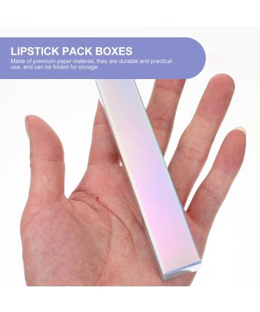 FRCOLOR Bo tes D'emballage Gloss Vides en Papier Holographique 50 Pcs Bo te Rouge L vres Compacte Papier Cartonn pour Tubes de Gloss et Petits Flacons Rangement Pratique pour - Buy Online on GoSupps.com