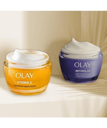 Olay Regenerist Vitamin C + Peptide 24 Face Moisturizer 50ml + Micro-Sculpting Cream Travel Size 15 mL - Buy Online on GoSupps.com