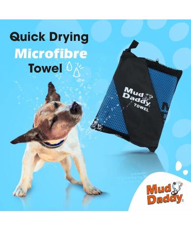 Mud Daddy Starter Bundle 8L Blue Portable Pet Washing Device - Pet Grooming Kit for Dogs, Horses, and Small Animals - Buy Online on GoSupps.com