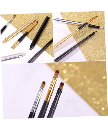 Housoutil Lip Brush Wands Set - 4pcs Makeup Applicator for Lip Gloss & Lipstick | Portable Makeup Tools X718 - Buy Online on GoSupps.com
