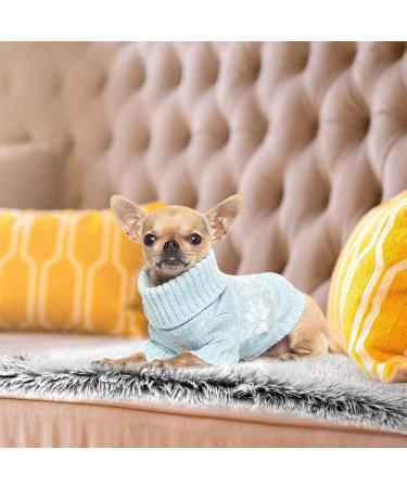 Soft & Warm Fluffy Fleece Pet Throw Blanket - 16x24, Light Grey - Buy Online on GoSupps.com