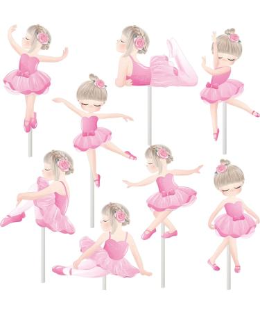Ballet Theme Cupcake Toppers for Ballet Theme Birthday Party Decorations - Buy Online on GoSupps.com