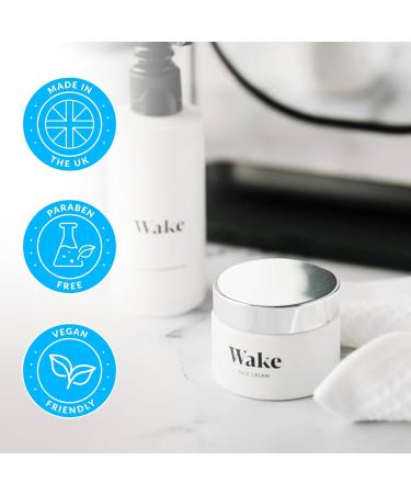 Wake Skincare Facial Cleanser for All Skin Types Foaming Face Wash Face Wash for Women Hydrating Gentle Cleanser Oily Skin - Face Cleanser Facial Wash - 150ml - Buy Online on GoSupps.com