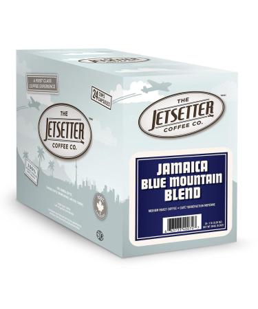 Jetsetter Coffee Company Jamaica Blue Mountain Blend Single Serve Coffee Capsules Jamaica Blue Mountain Blend 24 count (Pack of 1)
