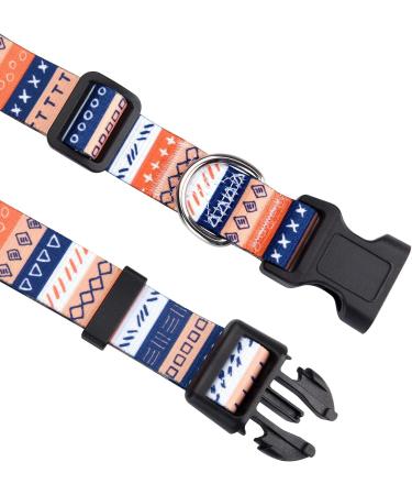 Shop Mihqy Adjustable Dog Collar | Soft & Comfortable Bohemian Design for All Dog Sizes | Floral & Geometric Patterns - Buy Online on GoSupps.com