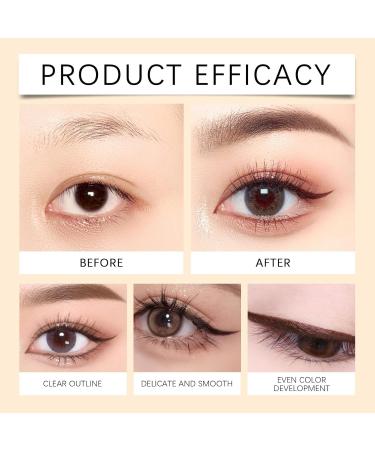 XKrmp 2in1 Smudgeproof EyelinerBrow Pencil 24HR Waterproof Sharpening Duo CreaseFree for Oily Lids SmudgeProof Sharpening Pencils for Defined Eyes NoTouchup Wear Mixed20 - Buy Online on GoSupps.com