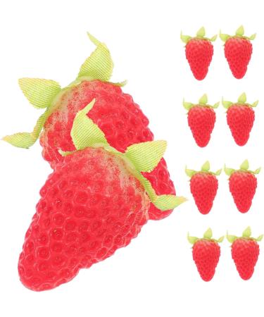 Alipis 20 Pcs Simulated Strawberry Model Home Decor Fruit Lifelike Strawberry Model Strawberry Decor Artificial Strawberry Model Artificial Strawberry Ornament Household Avocado Pvc As Shownx2pcs 3.80X2.50X1.50CMx2pcs - Buy Online on GoSupps.com