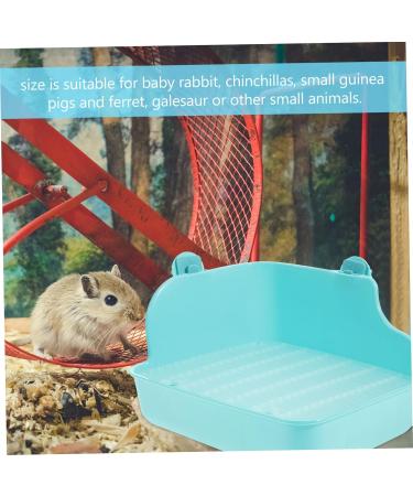 FOMIYES Hamster Potty Corner Litter Guinea Pig Green Ferret Animal Small Trainer Lacework for Toilet Bunny medium Green - Buy Online on GoSupps.com