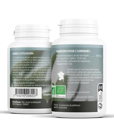 Organic Green Tea Extract - 400 mg - 200 Tablets - Buy Online on GoSupps.com