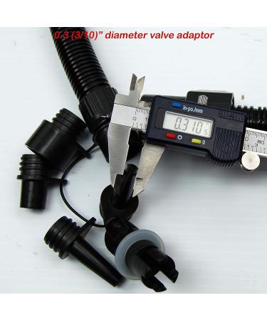 Seamax Nylon Air Hose Kit 20PSI SUP Electric Air Pump Version 2: SUP Hose with Multiple Adapters - Buy Online on GoSupps.com