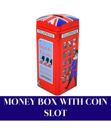 British Phone Box Souvenir Fudge Traditional Sweets Tin - Fudge Sweet Tin with Individually Wrapped Sweets English Retro Sweets Gift Box - British Souvenirs Gifts Fathers Day Hamper Gifts for Dad - Buy Online on GoSupps.com