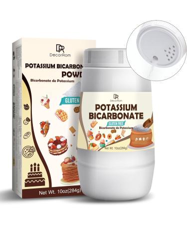 Potassium Bicarbonate 10oz - 100% Pure Potassium Bicarbonate Powder for Plants Cakes Wine Making Leavening - Food Grade Potassium Bicarbonate Powder Leavening Agent for Baking Cookies Snacks - Buy Online on GoSupps.com