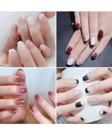 JUSTOTRY 1008 Pcs Coffin Gel Nail Tips Set Pre-shaped Half Matte Short Nail Tips Soft Gel Full Cover Ballarina Fake Nails Tips No Glue Acrylic Clear False Nail Tip for Women DIY French Nail Designs 1008 gel coffin 2 - Buy Online on GoSupps.com