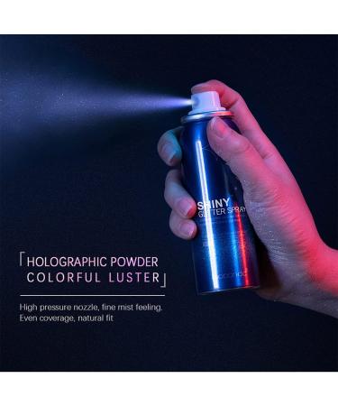 MUUNY Glitter Spray for Hair and Body Shimmer Silver Glitter Spray Glitter Spray for Hair and Body Shimmer Silver Glitter Hairspray for Women Hair and Body Glitter Spray (1pcs) - Buy Online on GoSupps.com