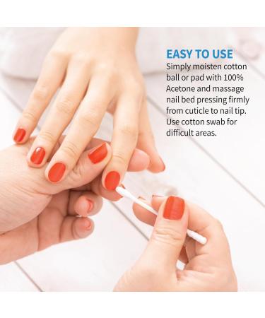 Buy ForPro 100% Pure Acetone - Professional Nail Polish Remover for Gel Acrylic & Nail Art - 16 fl. oz - Buy Online on GoSupps.com