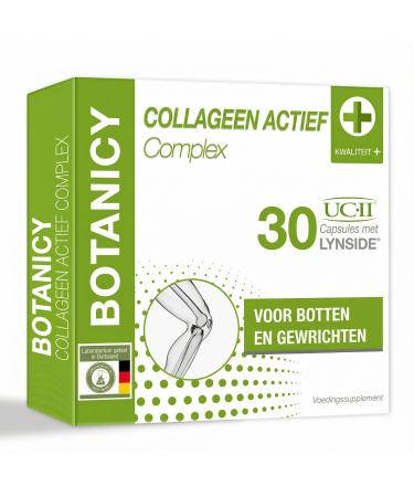 Botany BOTANICY Collagen Aktiv Complex unique cartilagebone complex with patented UCII collagen 100 natural for bones and joint health 30 capsules monthly pack