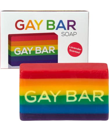  MIJOMA MIJOMA Fun Soap Approx 150g - Fun Soap with Intense Scent - Perfect for Care Bathroom and Parties (Lavender (Gay Bar)) - Buy Online on GoSupps.com