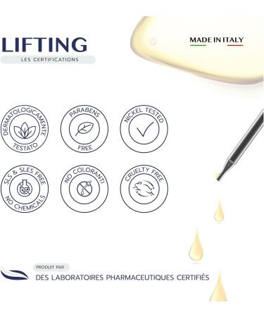 VOVEES - Instant Lifting Serum for Face and Eyes (30 ml) | Tightening Effect in 15 Min | Anti-Wrinkles and Dark Circles | Vegan Glass - Buy Online on GoSupps.com