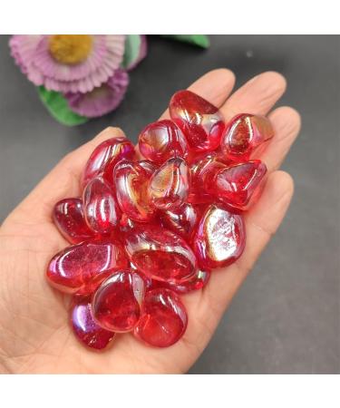 Natural Crystal Rough 100g Bulk Red Electroplated Natural Clear Quartz Crystal Tumbled Stones s Home Decor Gift 20-30mm (Color : Pink Clear Tumbled Size : 100g Bulk) 100g Bulk Pink Clear Tumbled - Buy Online on GoSupps.com