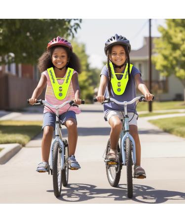 Essoy Reflective Safety Vest for Kids | Night Visibility Running & Cycling Gear with Reflective Bracelets & V-Shape Design | Outdoor Protection for Children & Dogs - Buy Online on GoSupps.com