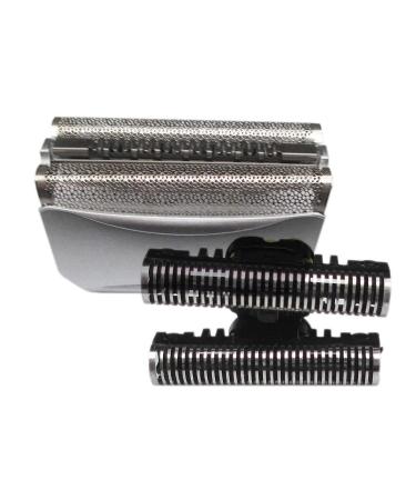 Silver Foil & Cutter 51S Replacement Head For Br-aun Series 5 590cc 8595 8985 8975 8991 Silver