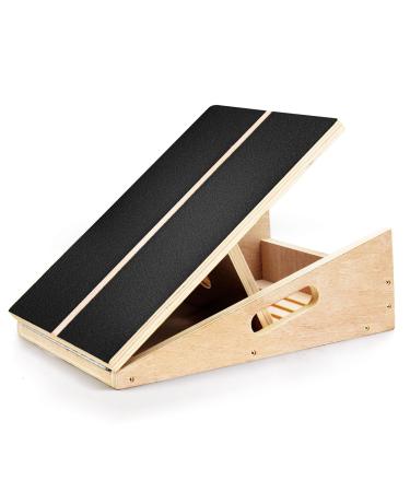Professional Wooden Slant Board, Calf Stretcher Slant Board, Adjustable Incline Board and Calf Stretcher,Slant Board for Calf Stretching - Buy Online on GoSupps.com