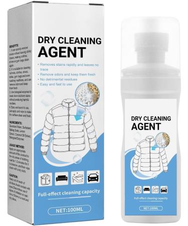 2024 New Dry Cleaning Agent for Down Jackets 100ML Down Jacket Foam Dry Cleaner Wash-Free Down Jacket Cleaner Spray (1pcs)