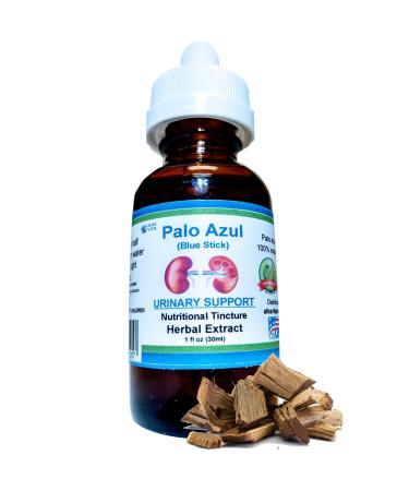 Kidney Support Detox Cleanse Flushing Palo Azul Herb Concentrate Drops Natural Organic Ingredients by ALKAVITA