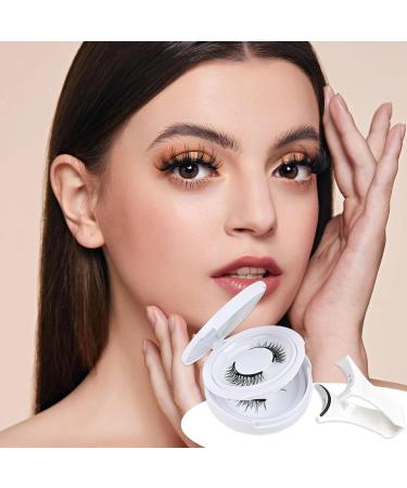 LFCFBH 2Pairs Magnetic Lashes with Applicator Reusable Magnetic Eyelashes Natural Look Easy to Wear No Glue & No Makeup Remover - Buy Online on GoSupps.com