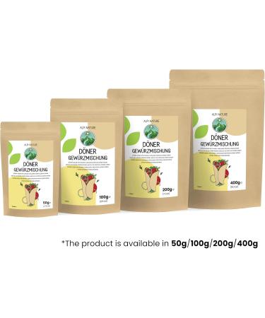  Alpi Nature Alpi Nature Doner Kebab Spice Mix 200g Spice Mix for Doner Kebab Chicken and Lamb - Buy Online on GoSupps.com