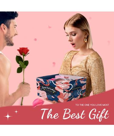 Birthday & Mothers Day Gifts for Women - Self Care Gift Basket for Her | Unique Pink Gifts for Sister, Wife, Girlfriend - Buy Online on GoSupps.com