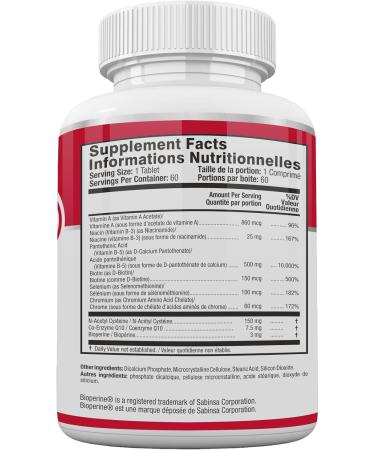 Blemless- Designed as Clear Skin Supplement Pills for Oily Skin & Blemishes for Women Men and Adults- 60ct Tablets - Buy Online on GoSupps.com