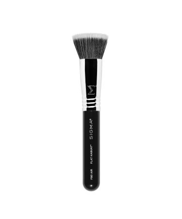 Sigma Beauty F80 Air Flat Kabuki Brush - Foundation Brush & Professional Grade Makeup Brush to Blend Liquid & Cream Products - Skin Safe Kabuki Makeup Brush for Buffing and Blending Liquid  Cream and Powder