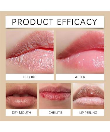 JIAOY FlowerJelly Lipstick Gold Color Change Transparent Lip Balm Waterproof Long Lasting Lip Balm 2 Pack - Buy Online on GoSupps.com