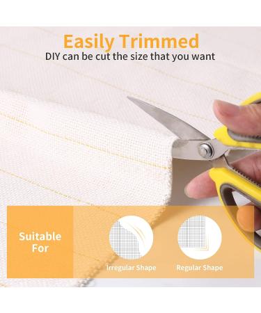 59x39.4inch Tufting Cloth Monk Fabric with Marked Lines - Punch Needle Tufting Gun White | Shop Now - Buy Online on GoSupps.com