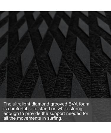 HXBYX Non-Slip Deck Pad Grip Mat | DIY Trimmable EVA Foam Sheet for Boat, Kayak, Canoe, Yacht | 4 Pieces, Black, 15in x 10in | Traction Mat for Pool, Skimboard, Surfboard, SUP Board - Buy Online on GoSupps.com