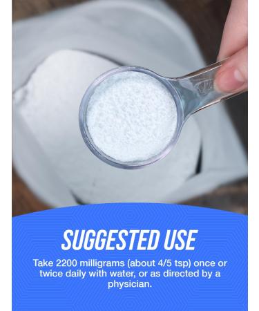 BulkSupplements.com Magnesium Glycinate Powder - Magnesium Bisglycinate Magnesium Supplement Magnesium Glycinate 400mg - Gluten Free - 2200mg per Serving 500g (1.1 lbs) (Pack of 1) - Buy Online on GoSupps.com