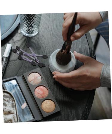 IWOWHERO 100pcs Eye Shadow Stick Makeup Eyeshadow Sponge Makeup Applicator Eyeshadow Applicator Pads Emulsion 7.5x0.5cm Black - Buy Online on GoSupps.com