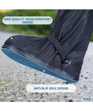 Waterproof Multi-Way Shoe Covering for Men | Slip-Resistant Overshoes for Rain Snow & Sludge - Size 43-45 - Buy Online on GoSupps.com
